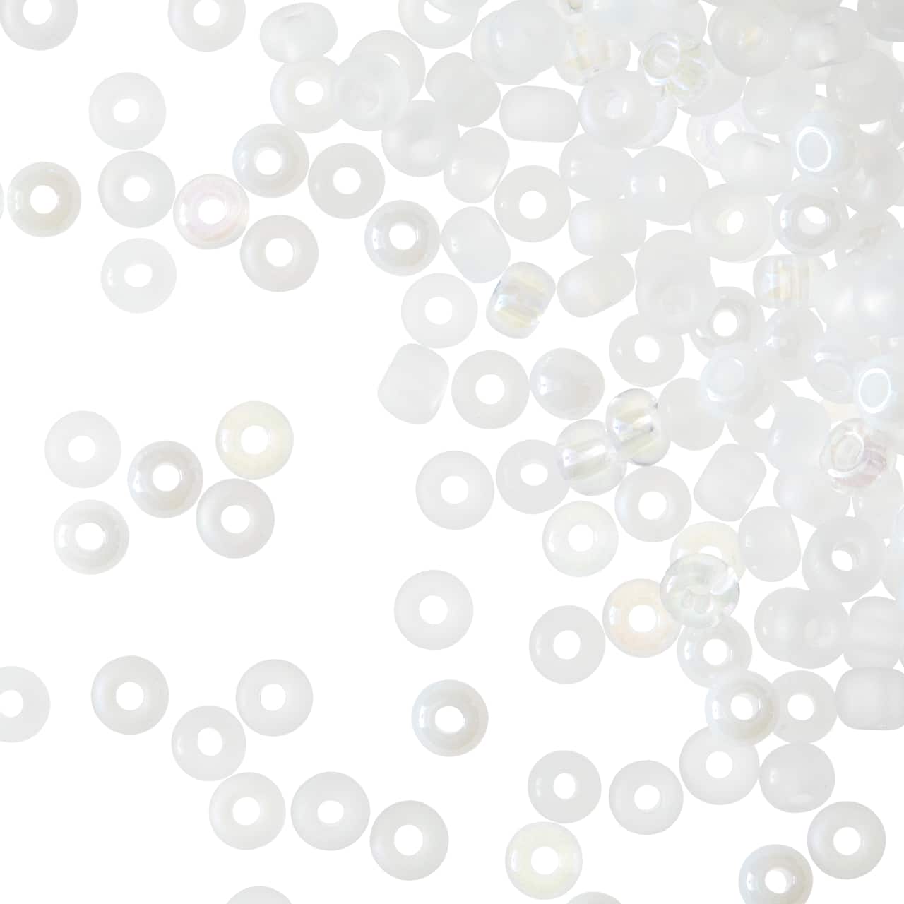 John Bead Czech Glass Seed Beads Mix, 6/0